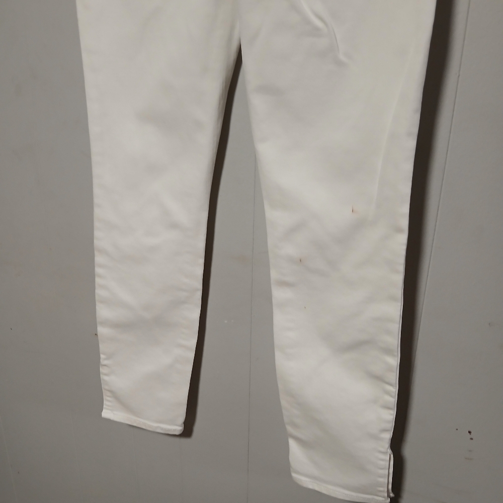 Lucky brand Ava skinny low rise white jeans 26X25 - Picture 3 of 16